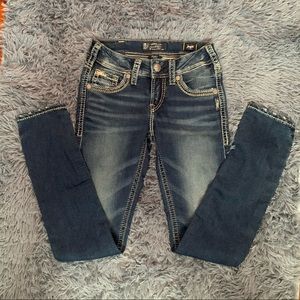 Silver Suki Skinny Jean
